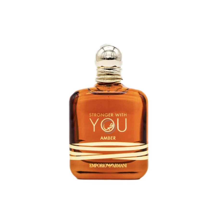 Giorgio Armani Stronger With You Amber Eau de Parfum 100ml for Men - Luxury Fragrance Duty-Free Shop