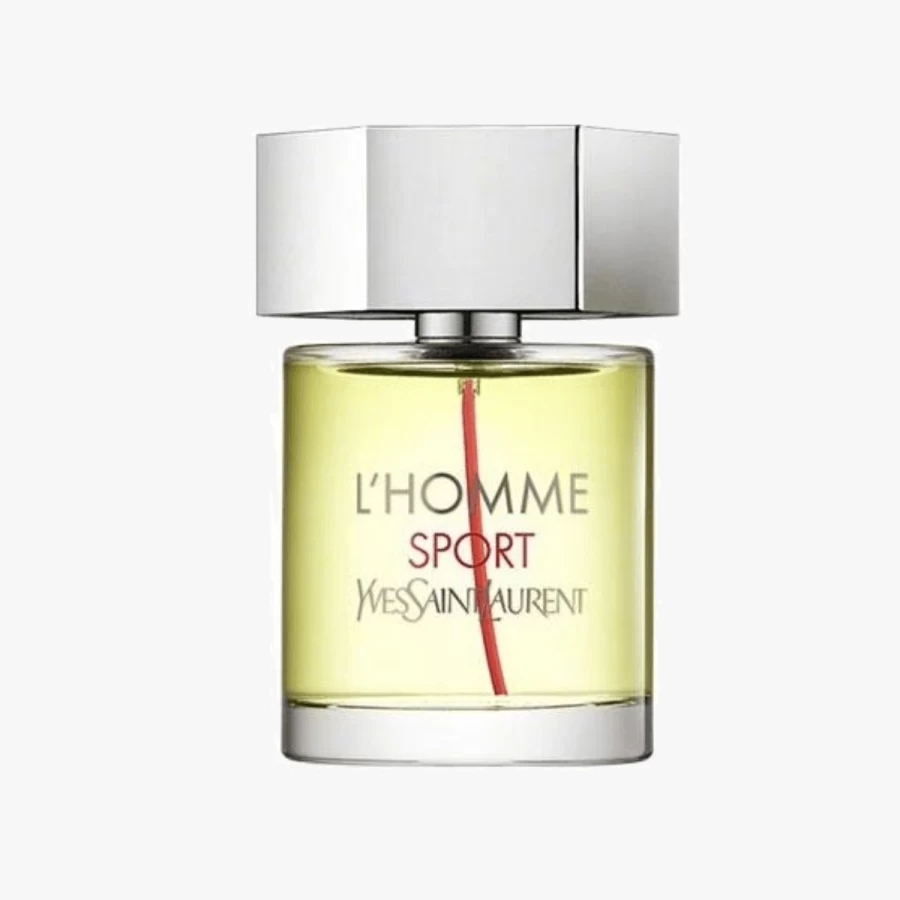 YSL Yves Saint Laurent L'Homme Sport EDT for Men, 100ml - Fresh Fragrance, Duty-Free