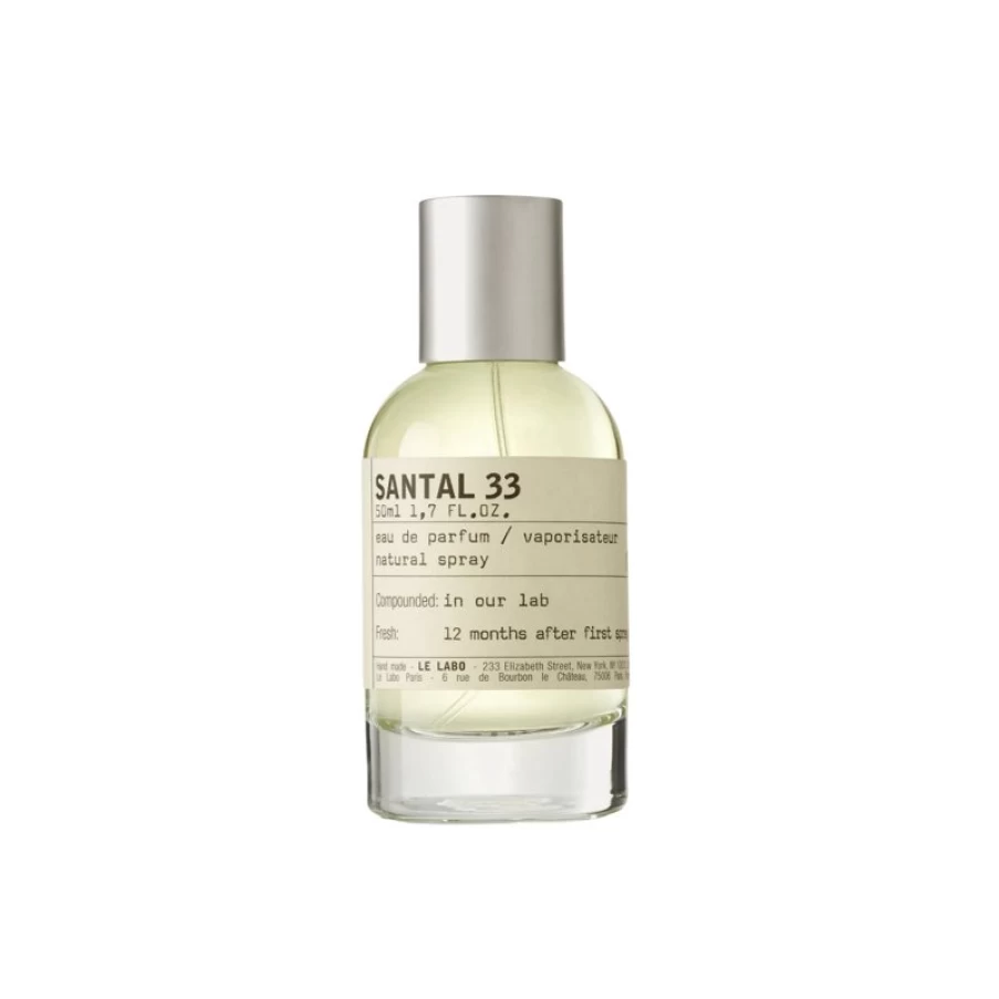 Le Labo Santal 33 Eau de Parfum 50ml for Men & Women - Luxury Vegan Perfume - Duty-Free Travel Exclusive
