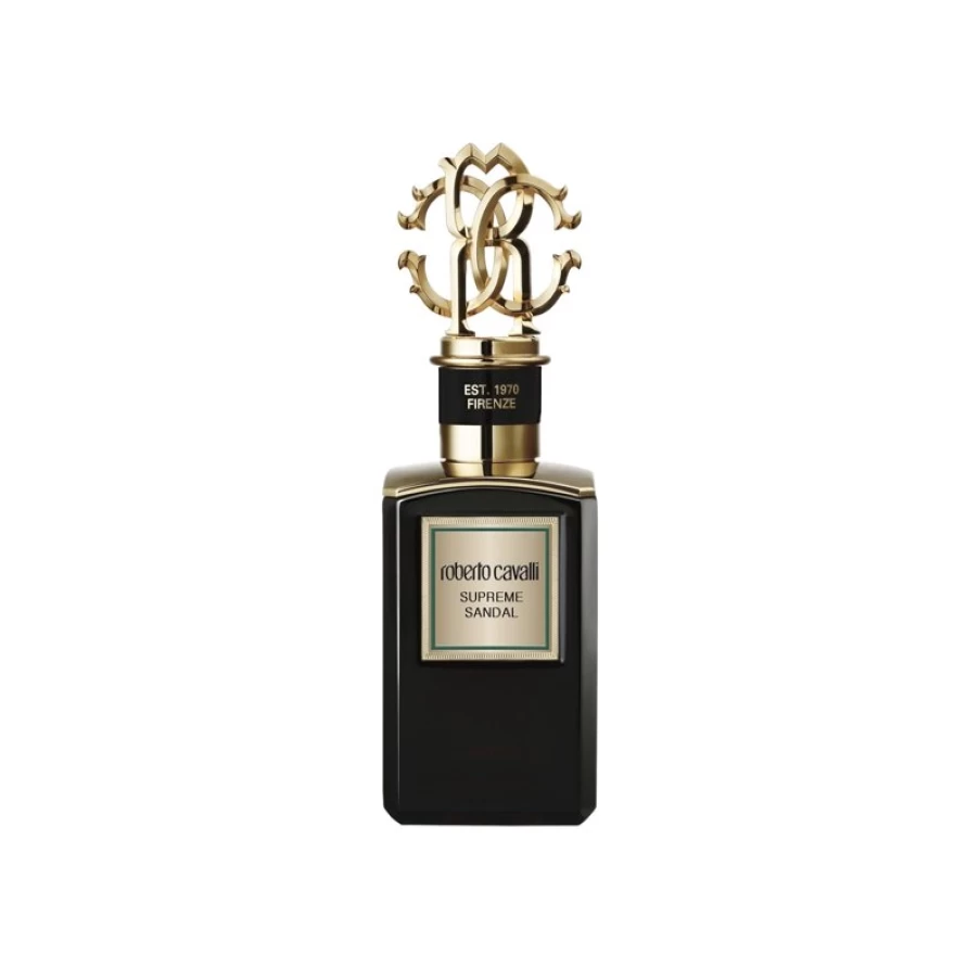 Roberto Cavalli Supreme Sandal Eau de Parfum 100ml for Women - Luxury Floral Scent Perfume Duty-Free