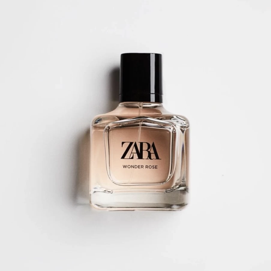 Zara Wonder Rose Eau de Toilette 100ml for Women - Floral Fragrance, Duty-Free Perfume