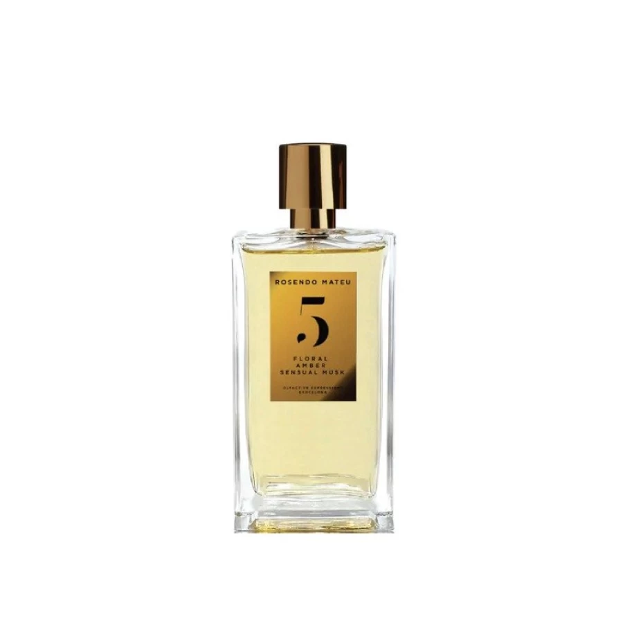 Rosendo Mateu No 5 Eau de Parfum 100mL - Floral Amber Musk Perfume for Women & Men, Luxury Fragrance