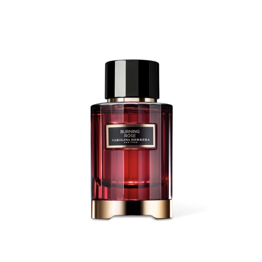 Carolina Herrera CH Burning Rose Eau de Parfum 100ml for Women - Luxury Floral Perfume Duty-Free