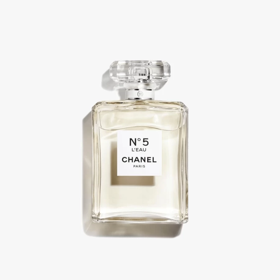 Chanel N°5 L'Eau Eau de Toilette 100ml for Women - Fresh Floral Fragrance, Duty-Free Perfume