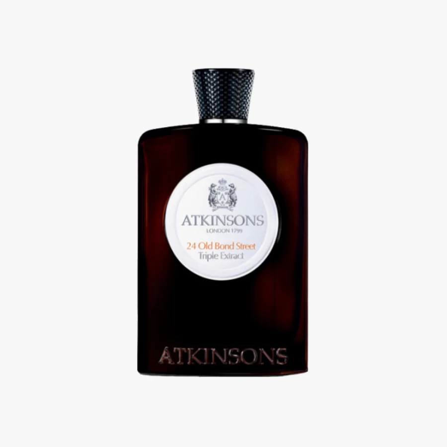 Atkinsons 24 Old Bond Street Triple Extract Eau de Cologne 100ml - Luxury Duty-Free Perfume for Men & Women