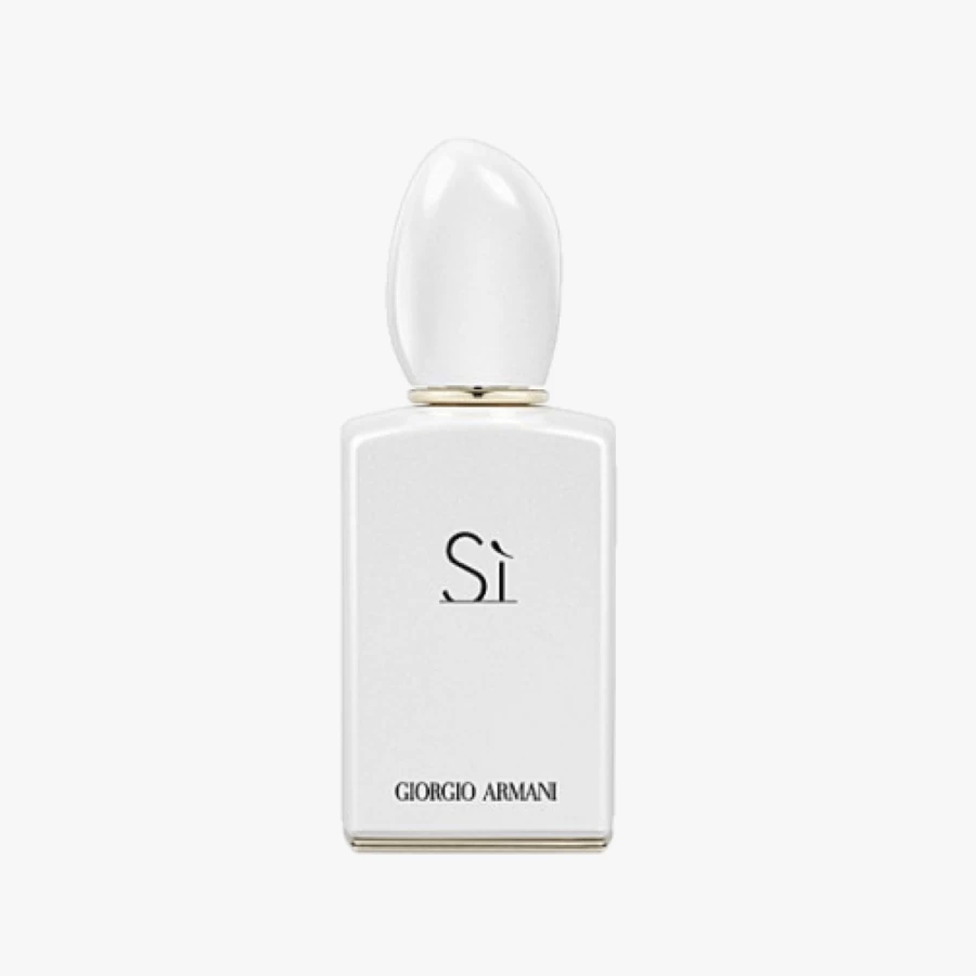 Giorgio Armani Si Eau de Parfum White 100ml for Women - Luxury Floral Perfume Duty-Free