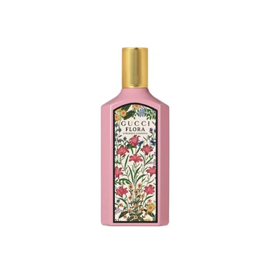 Gucci Flora Gorgeous Gardenia Eau de Parfum 100ml for Women - Luxury Floral Fragrance Duty-Free