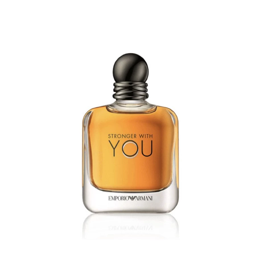 Giorgio Armani Stronger With You EDT 100ml Men's Perfume - Fresh Woody Fragrance for Him - Duty Free & Travel Exclusive